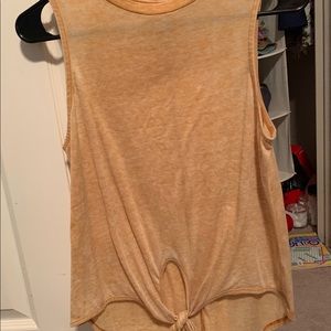 TARGET- yellow tank top